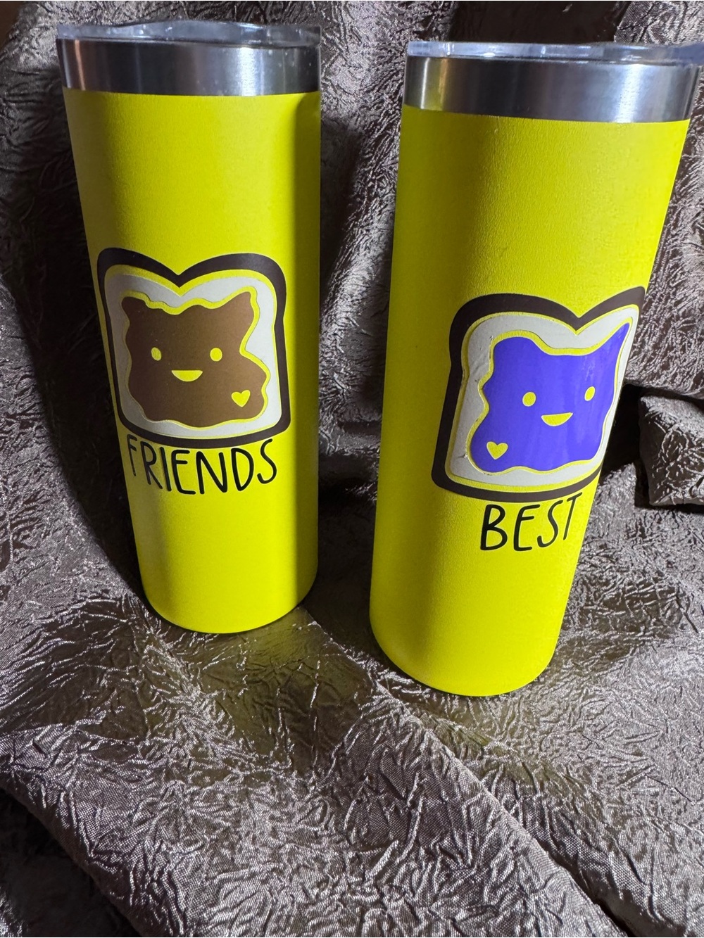 Best friends tumblers set of 2